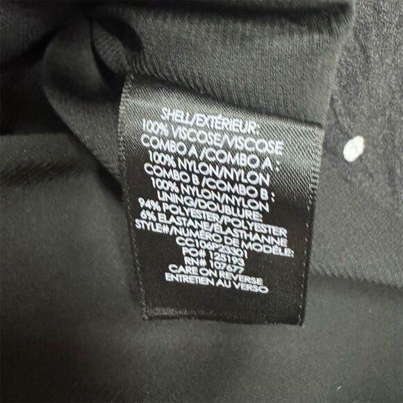 EUC Alice + Olivia Women's Black Polka Dot Mini Skirt Size M - Picture 5 of 6